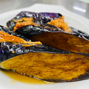 stir fried eggplant in garlic sauce